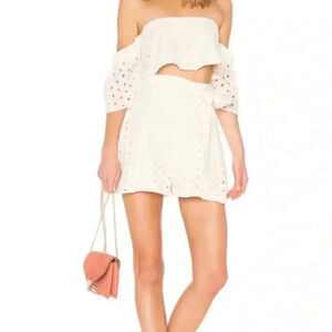 Paper London Plage Pacific Top in Cream New With Tag